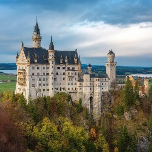 Neuschwanstein Bayern, Germany.